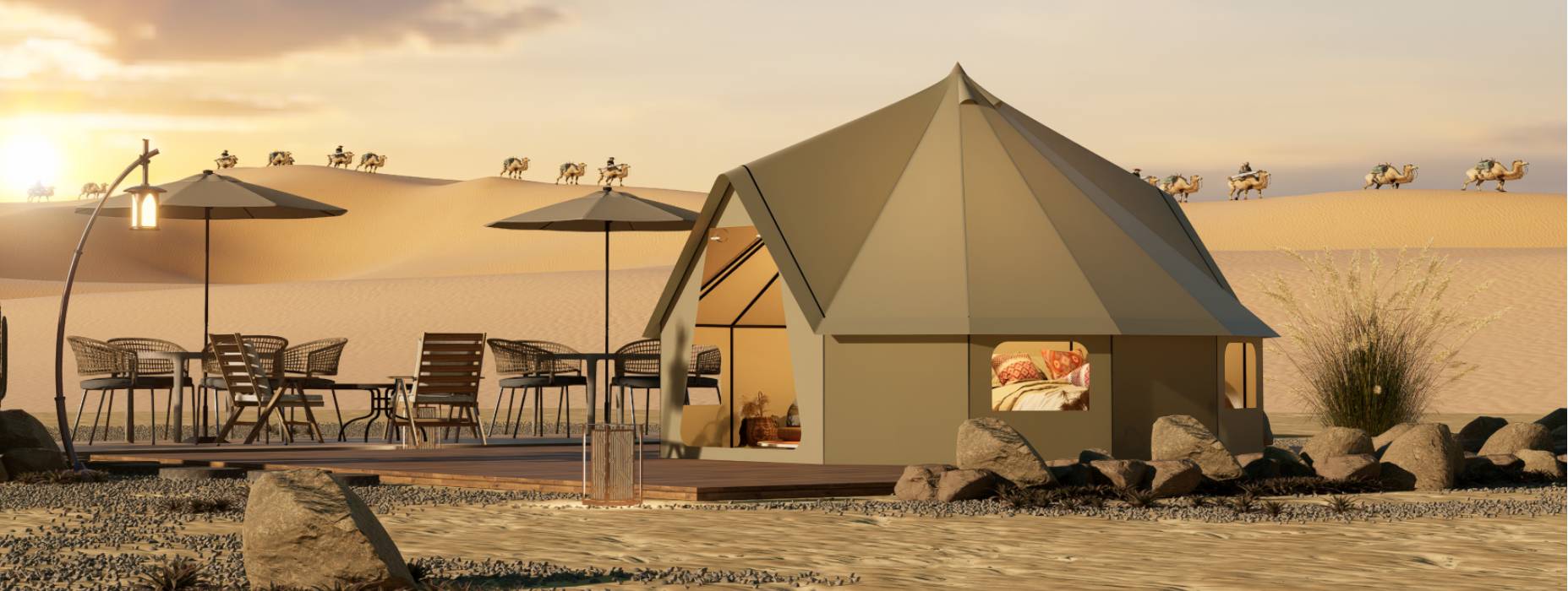 柳北区露营酒店帐篷产品